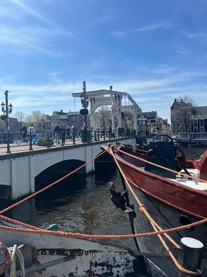 Skinny Bridge Houseboat Amstel View Άμστερνταμ Ολλανδία