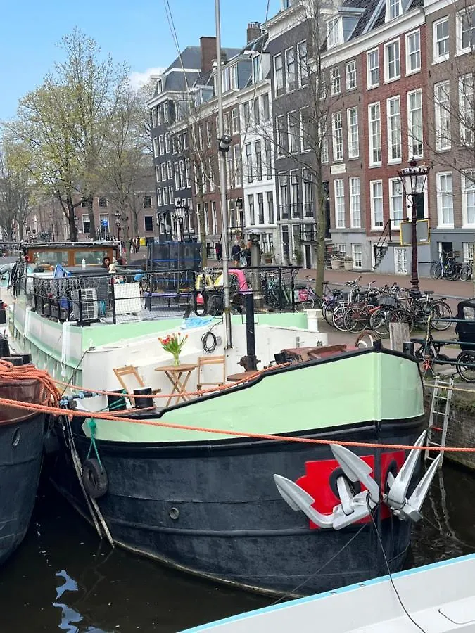 Skinny Bridge Houseboat Amstel View אמסטרדם
